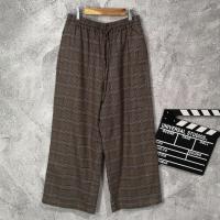 ราคา ผ้ามือสอง กางเกงขายาวหญิงเอวยืด GU (21639134860)