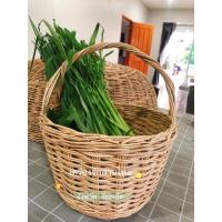 ราคา ตะกร้าหวายใส่ไข่ ตะกร้าใส่ผัก ผลไม้ ตะกร้าเก็บผัก (21453842548)