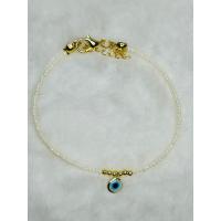 ราคา สร้อยข้อมือ Evil eye สายลูกปัด Made in Turkey (21547393184)