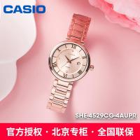 ราคา นาฬิกาข้อมือคาสิโอสำหรับผู้หญิงนาฬิกาเพชรขนาดเล็กออกแบบพิเศษหรูหราเบาๆของแท้จากเรือธงอย่างเป็นทางการของ SHE 4526 (20445352467)