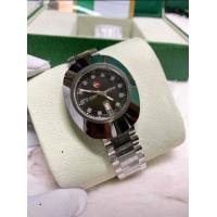 ราคา นาฬิกา ราโด้ รุ่น เดียสตาร์ หน้าปัดสีดำ สายสีเงิน 38 mm automatic men s Watch รับประกันภาพถ่ายจากสินค้าจริง (11972932570)