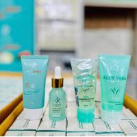 ราคา IAURA B TA GOLD SERUM l are Collagen Gel I Aura sunscreen IAURA Aloe VERA Cleansing plus face washSet 4 in 1 Set (21398808979)