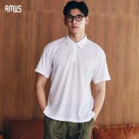 ราคา White POLO overo เสื้อโปโลทรงหลวม oversize (21408006259)