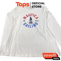 ราคา นอติก้า เสื้อสุภาพสตรีแขนยาวพิมพ์L สีขาว (21258043180)