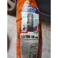 ราคา ขายยางนอกขอบ 14 แบบใช้ยางใน ของ MATRIX ผลิตโดย Vee Rubber ลายไฟหรือลายเหยี่ยว รุ่น V265 มีให้เลือกทั้งแค่ยางนอกหรือแบบรวมยางใน (17001351619)