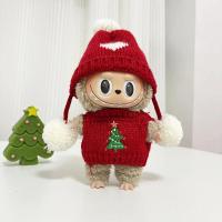 ราคา เสื้อผ้าผ้าดึง17ซม เสื้อผ้าเด็กคริสมาสต์เสื้อไหมพรมผ้าพันคอหมวกคาร์ดิแกนกระโปรงตุ๊กตาไวนิลชุดนอนปีใหม่ (21503729480)