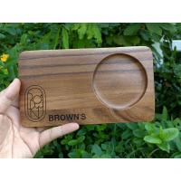 ราคา ถาดไม้ 4 5 x8 ถาดไม้ยาง ไม้จามจุรีย์ ถาดวางแก้ว จานรองแก้วไม้ จานรองแก้วสลักชื่อ ที่รองแก้ว จานรองแก้วไม้พร้อมสลักชื่อ (19161996139)