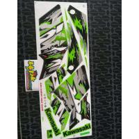 ราคา สติ๊กเกอร์ Kawasaki KSR 150 สีเขียว ปี 2013 รุ่น 9 สีสวยคุณภาพดี ราคาถูก (1289870960)