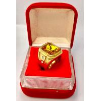 ราคา แหวนทอง 18K พลอยบุษราคัมสีเหลือง ช่วยเสริมบารมี โชคลาภ วาสนา (21530154765)