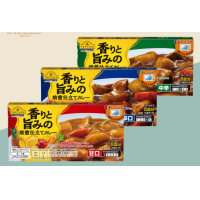 ราคา เครื่องแกงกระหรี่ก้อนญี่ปุ่น Japanese Curry Cube รส 3 รสชาติ 3 ระดับความเผ็ด สินค้านำเข้าจากญี่ปุ่น ขนาด 150g พร้อมส่ง (21511008429)