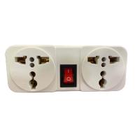 ราคา ปลั๊กแปลงขา รุ่น TW 2 ยี่ห้อ โตชิโน่ Universal Travel Adapter Toshino (5497812699)