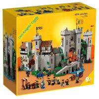 ราคา LEGO Lion Kings Knight Castle 10305 Boys and Girls Creative Puzzle puzzle block Childrens Assembly Toy Gift (21474745183)