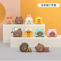 ราคา ของตั้งโชว์บนรถลายหมีบราวน์ไลน์เพื่อนของประดับตกแต่งคอนโซลกลางรถยนต์น่ารักของตกแต่งภายในรถยนต์ (8929194208)