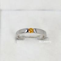ราคา แหวนพลอยเพทายขาว พลอยแท้เงินแท้ 925 จิวเวลรี่จากจันทบุรี (18430789337)