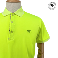 ราคา Jaguar เสื้อยืดโปโล ผู้ชาย แขนสั้น สีเขียวสะท้อนแสง JAY 1308 GE (20859733716)
