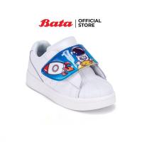 ราคา Bata บาจา รองเท้านักเรียนพละ ช่วงอายุ 3 5 ปี สายปรับขนาดได้ สำหรับเด็กผู้ชาย รุ่น Galaxy สีขาว รหัส 1411901 (21556734434)