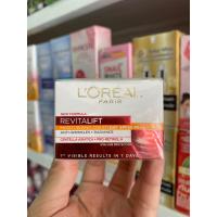 ราคา แพ็คคู่สุดคุ้ม LOREAL Paris Revitalift Moisturizing ลอรีอัล ปารีส รีไวทัลลิฟท์ มอยซ์เจอร์ไรซ์ซิ่ง Day Night cream 20g (13867291939)