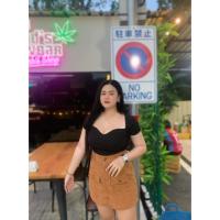 ราคา เสื้อไหมพรม สาวอวบ รุ่น ดราม่าสั้น (20528810874)