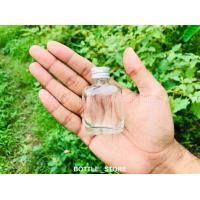 ราคา ขวดแก้ว แบน 30ml ฝาเกลียวสีเงิน แพค10ใบ (402752017)