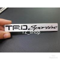 ราคา ป้ายโลโก้เพลท trd sportivo ตัวอักษรสีดำ (1109500854)