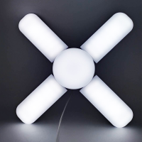 ราคา NIC หลอดไฟใบพัด หลอดไฟ LED Bulb หลอดไฟ LED พับเก็บได้ ปรับมุมโคมไฟได้ (21406380251)