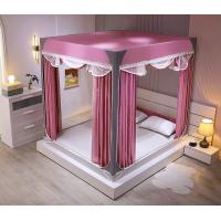 ราคา มุ้งกันยุง รุ่นใหม่ มุ้งมีม่าน มีพื้นมุ้งตาข่าย มุ้งครอบ5ฟุต 6ฟุต 6 6ฟุต ผ้ามุ้งพร้อมเสาสแตลเลสและม่านมุ้ง มุ้งเต็นท์ (21546684138)