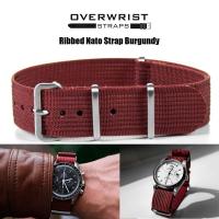 ราคา สายนาโต้ overwrist รุ่น ribbed nato strap (12555601785)