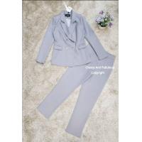 ราคา ป้าย Classy and fabulous เซท 2 ชิ้นงานเสื้อสูทคอปกแขนยาว มาคุ่กางเกงทรงสวยใส่สบาย ผ้าเนื้อดี (20484498290)