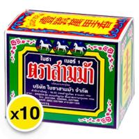 ราคา สามม้า ใบชา เบอร์ 1 80 กรัม x 10กล่อง (21640146129)