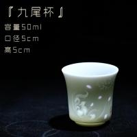 ราคา ถ้วยกระเบื้องเคลือบชุดน้ำชาแบบจีนเซรามิกเงาแบบจีนถ้วยชาที่เรียบง่ายชาทำมือสวยงาม (19517435586)
