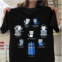 ราคา เสื้อยืดผ้าฝ้ายแท้ Fashion เสื้อยืด พิมพ์ลาย Doctor Whos Tardipaceship Cat Boxing Sport Fight สําหรับผู้ชาย (21124998378)