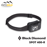 ราคา BLACK DIAMOND SPOT 400 R RECHARGEABLE HEADLAMP ไฟฉายคาดหัว ความสว่าง 400 lm ชาร์จด้วย micro USB Port (15451500914)