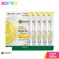 ราคา แพ็คห้า Garnier Light Complete White Up Mask 28g แผ่นมาสก์น้ำนม (21380487239)