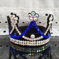 ราคา ยางรัดผมประดับพลอยเทียมสไตล์เกาหลีเครื่องประดับผมสำหรับการแสดงทรงดังโงะเจ้าหญิงมงกุฎยางรัดผมสำหรับการแข่งขันยิมนาสติกศิลปะ (15827899501)