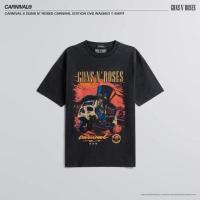 ราคา BAND TSHIRT เสื้อยืด CARNIVAL x Guns N Roses ชายและหญิงแขนสั้น (21559491576)