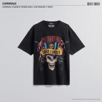ราคา BAND TSHIRT เสื้อยืด CARNIVAL x Guns N Roses ชายและหญิงแขนสั้น (21559491580)
