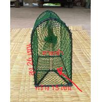 ราคา ลอบดักปลา ลอบดักปู ไซดักปลา ปลาเล็กปลาใหญ่ก็เข้าได้ เข้าได้ทีละหลายๆตัว ดักได้ตาม ห้วย หนอง คลอง บึง ปลาที่ชอบเลาะริมฝังจะเข้าดีมาก ก 15 ซม ย 70 ซม ส 26 ซม ตาข่ายกว้าง 2 5 เซน ตาข่ายยาว 70 เซน โครงเหล