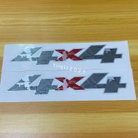 ราคา สติ๊กเกอร์ 4X4 ลายแผนที่ ติด ISUZU D MAX ติดข้างท้ายกระบะ ราคาต่อชุด มี 2 ชิ้น (7616387158)