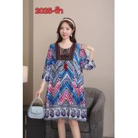 ราคา มินิเดรสสาวอวบสไตล์โบฮีเมียน (21580077773)