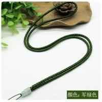 ราคา เชือกเกล็ดมังกรเชือกถักทำด้วยมือทั้งหมดเชือกสร้อยคอเชือกห้อยจี้หยกทองจี้หยกเชือกห้อยจี้แบบปรับได้สำหรับผู้หญิง (6825276798)