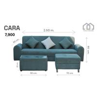 ราคา ชุดโซฟา โซฟาชุดใหญ่โซฟามินิมอลพร้อมสตูล โต๊ะกลาง (21523899565)