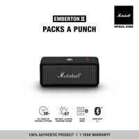 ราคา MARSHALL EMBERTON II Black and Steel รับประกัน 1 ปี ส่งฟรีทั่วไทย ลำโพงบลูทูธ ลำโพงพกพา ลำโพง marshall (21639376997)