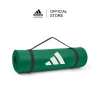 ราคา Adidas เสื่อฟิตเนส 10 มม สีเขียวเข้ม (21337927496)