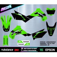 ราคา สติ๊กเกอร์มอเตอร์ไซค์วิบาก Kawasaki KLX 140 (21370771870)