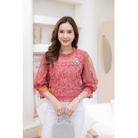 ราคา Forget me not เสื้อลูกไม้แฟชั่น งานสวย (21085023436)