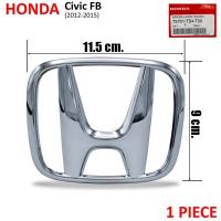 ราคา โลโก้ติดรถ Logo H ของแท้ สีโครเมี่ยม สำหรับ Honda Civic FB ปี 2012 2015 (7166946183)
