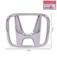ราคา Logo โลโก้ติดหน้ารถ โลโก้ ติดกระจังหน้า ของแท้ สีโครเมียม สำหรับ Honda City Sedan ปี 2018 2020 (5922362462)