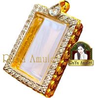 ราคา กรอบพระสำเร็จรูป งานไมครอน งานฝังเพชร CZ ทรงสมเด็จกลาง สมเด็จเงินล้าน รหัส 10 (21414573927)