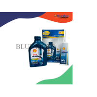 ราคา น้ำมันเครื่อง SHELL ADVANCE 10W 40 AX7 SCOOTER 0 8 L แถมเฟืองท้าย (21358237934)