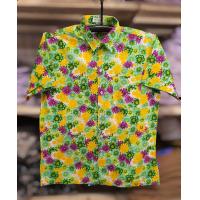 ราคา เสื้อลายดอก ลายทานตะวันเล็ก เสื้อสงกรานต์ เสื้อเชิ้ตทำงาน เสื้อฮาวาย เสื้อวินเทจ (21461237724)